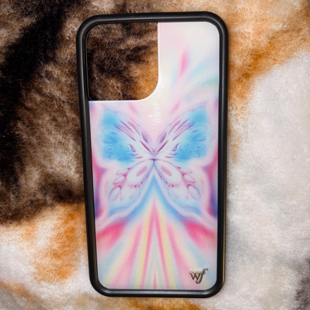 Pastel Tie-Dye Butterfly Urban Manifest Wildflower iPhone 13 Pro Max Case